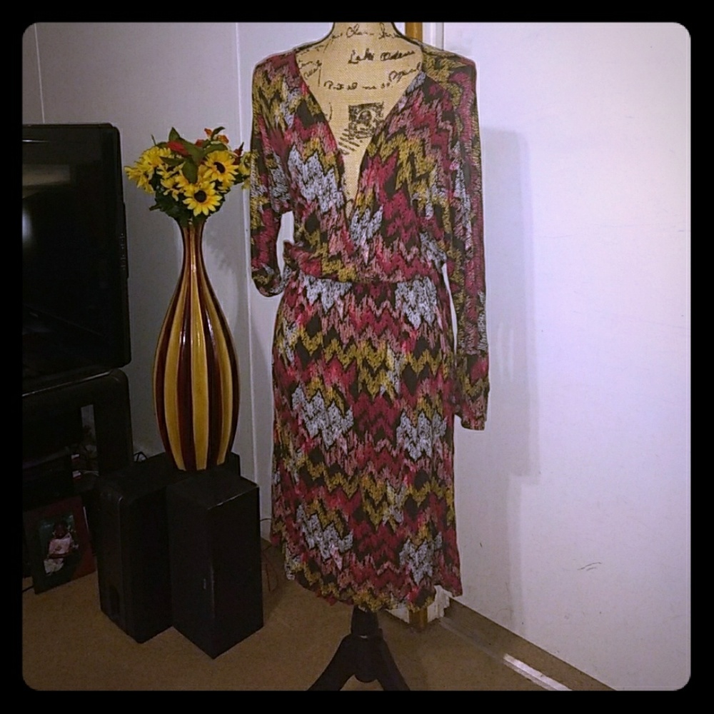 Multi colored dress